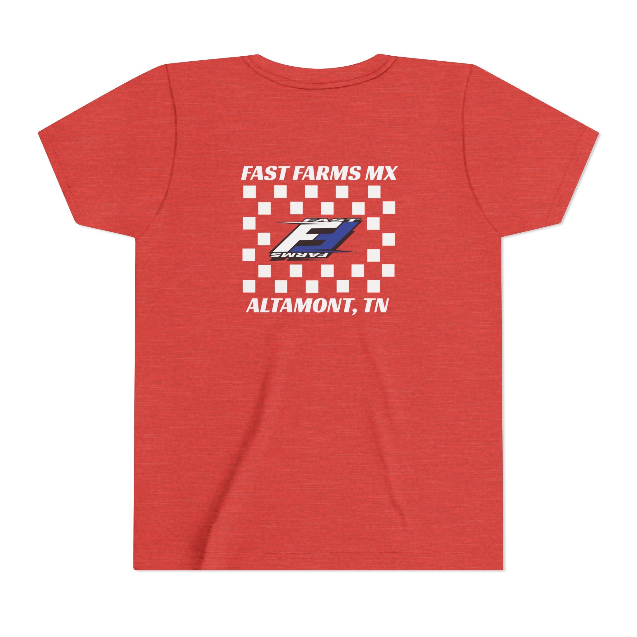 Kids Racing Tee - Fast Farms MX