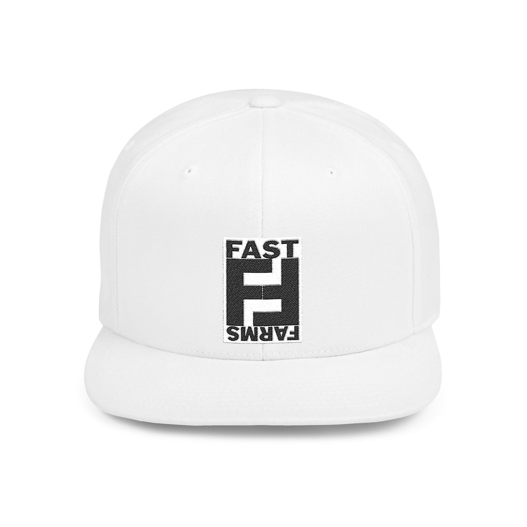 Fast Farms Flat Bill Snapback Cap