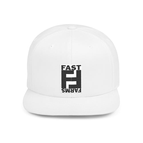 Fast Farms Flat Bill Snapback Cap