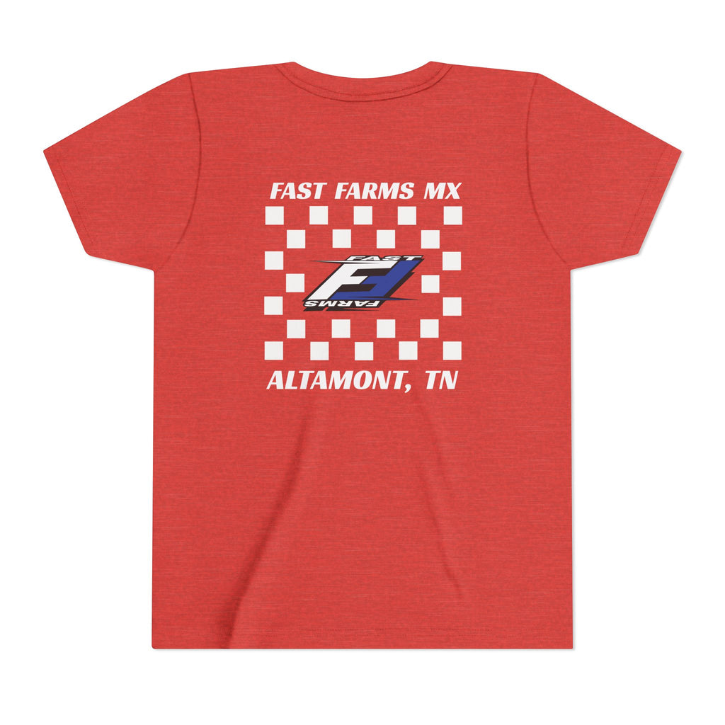 Kids Racing Tee - Fast Farms MX